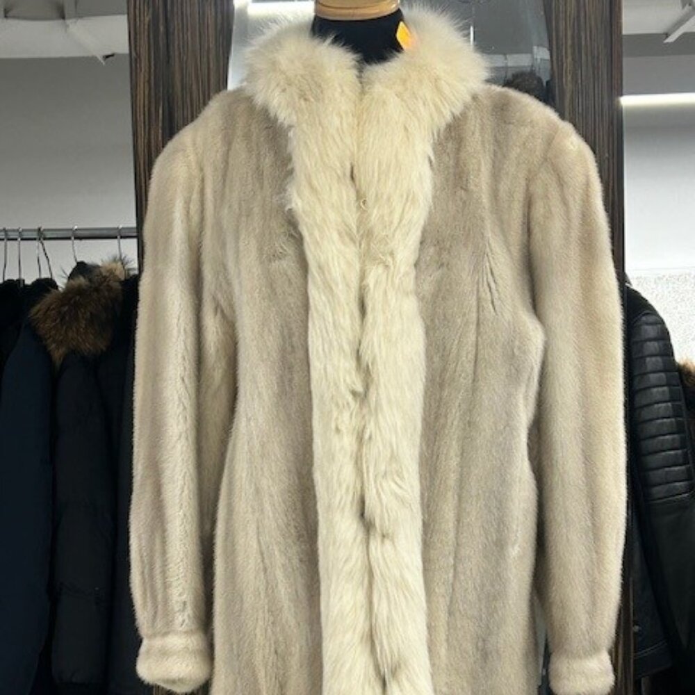 MINK + FOX TUXEDO - NOW ONLY $1700